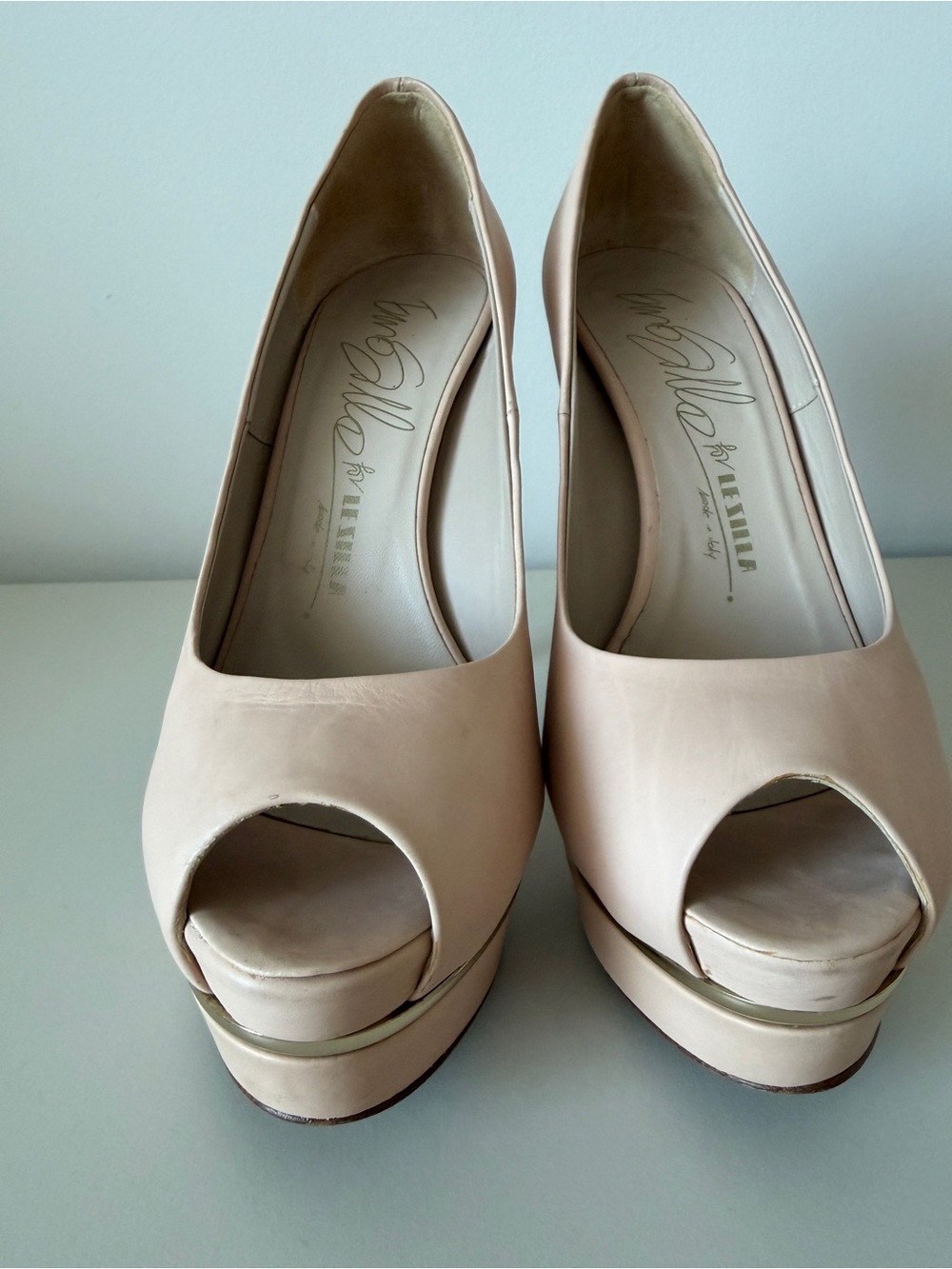 Le Silla High Heels Peep Toe Platform Pumps EU 36.5 - Picture 8 of 10